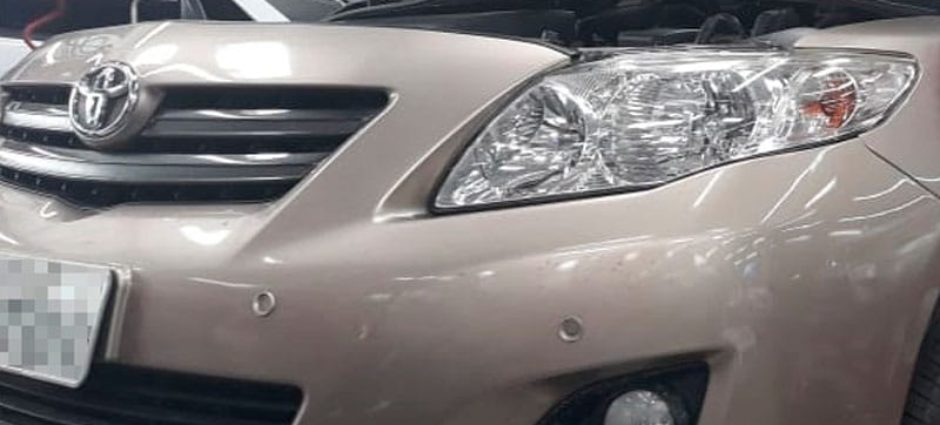 Troca de Correia Poly V e Aditivo de Água – Corolla 2014