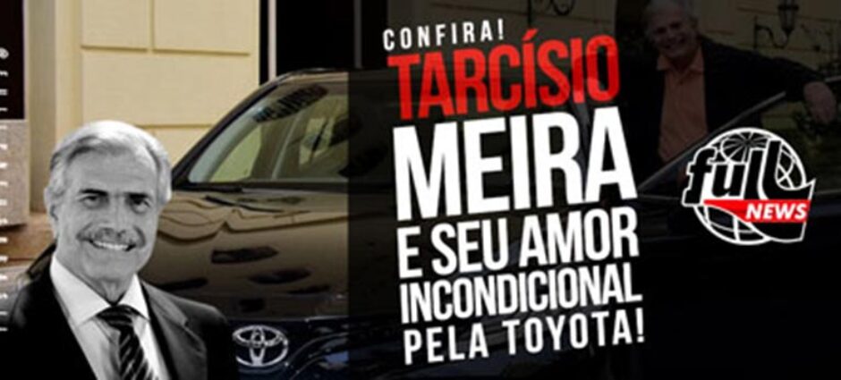 Tarcísio Meira e sua paixão pelos carros da Toyota