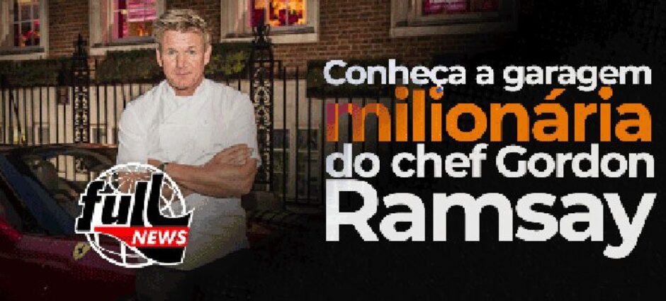Confira os carrões do chef britânico Gordon Ramsay