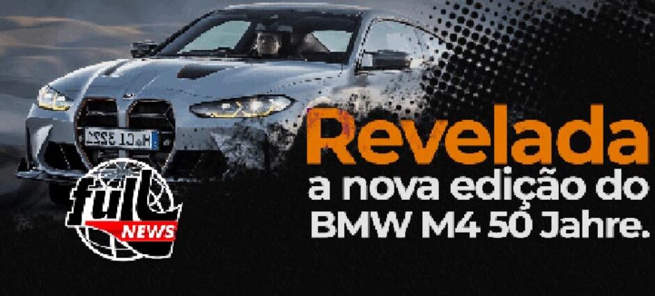Revelada a nova edição do BMW M4 50 jahre