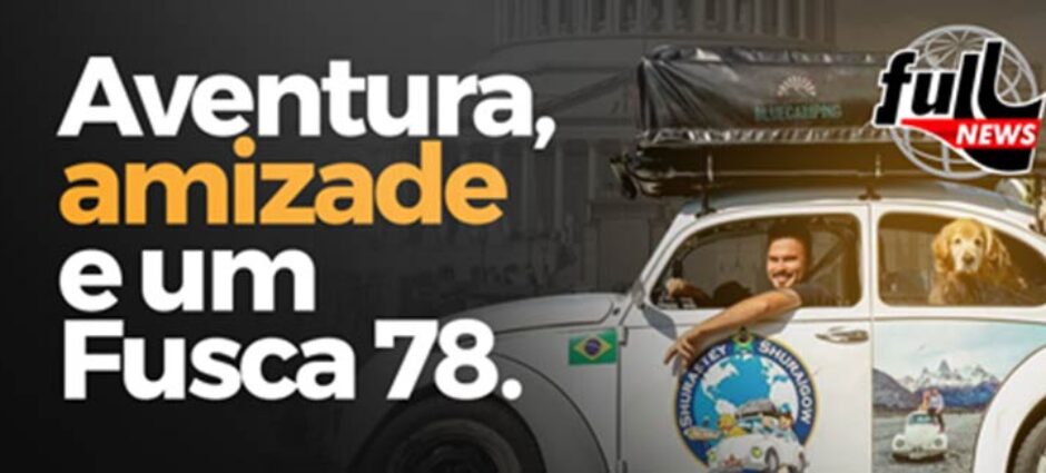 As aventuras de Jesse Koz e seu cão em um fusca 78