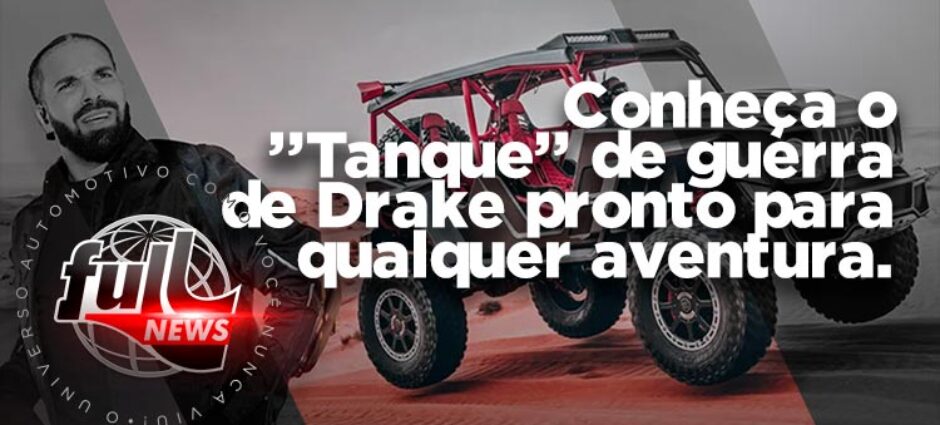 O rapper Drake compra carrão turbinado de 900 cv