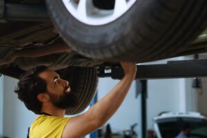 suspensão do carro