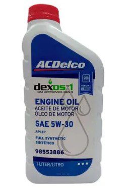 Óleo do Motor 5W30 ACDelco SAE Dexos 1 Api Sp Sintético 1L